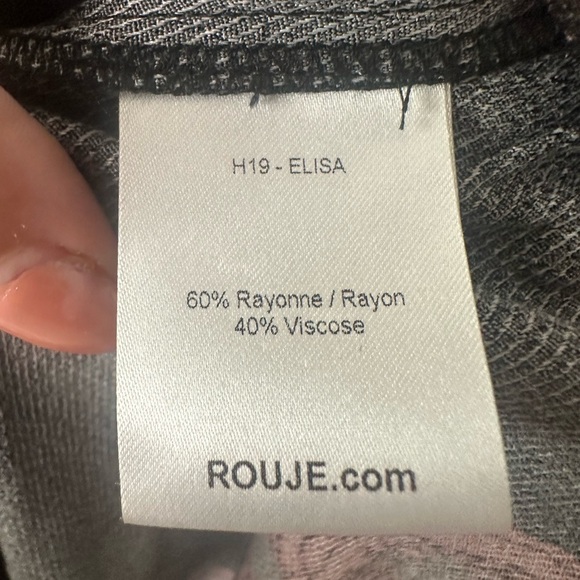 Rouje Elisa Floral Wrap Top Size 2 (34) - Picture 8 of 8